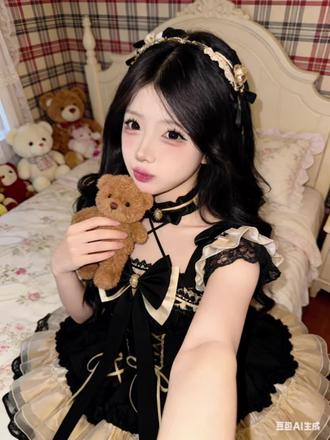 你爱我哪怕我是坏女人吗?#豆包ai #洛丽塔豆包p图指令教程#豆包指令#甜妹写真