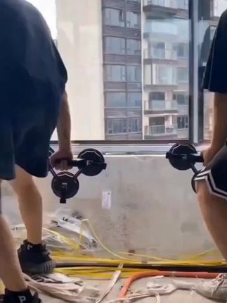 三爪玻璃吸盘 安装工具#抖音好物#三爪吸盘#安装大、小型玻璃专用。