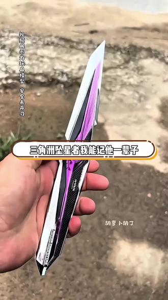 很抱歉我的朋友,现实中拥有一把三角洲坠星者没有不帅的义务!!!#三角洲行动 #坠星者 #玩个很新的东西 #炫酷