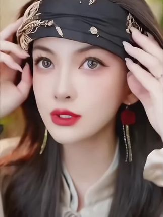 #无限回购的宝藏单品 香云纱桑蚕丝复古国风真丝加宽遮白发显脸小气质发箍新中式修饰脸型#发箍#发饰头饰 #美出高级感