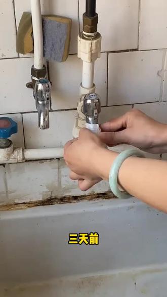 冷热水龙头过滤棉袋,水垢,泥沙全部都可以挡住。#水龙头过滤袋#好物推荐🔥