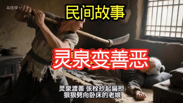 民间故事,灵泉变善恶#感悟人生道理