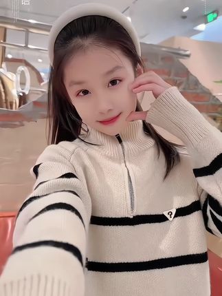 #女童毛衣 #针织衫 #打底衫 #秋冬如何穿出高级感 #生女儿就是用来打扮的