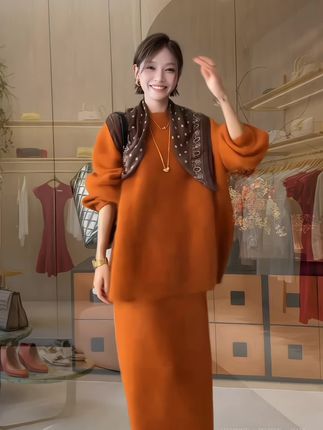 #创作灵感 #减龄显瘦穿搭 #时髦穿搭 #减龄气质 #秋冬穿搭