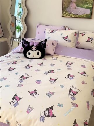 #创作灵感 #库洛米四件套 #纯棉四件套 #儿童纯棉四件套