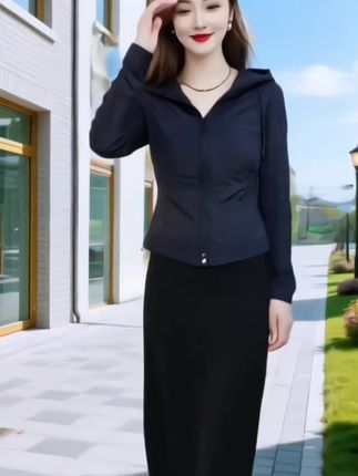 2025新款夹棉#连帽短外套#小个子穿搭#轻薄夹克#小棉袄#洋气减龄