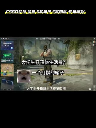 攒了一个月的箱子 大家都说掉落的箱子爆率高,一起来看看#cs2开箱 #CSGO饰品 #csgo #csgo开箱  CSGO梦魇 命悬 5套箱子 5套钥匙 开箱福利 CS2直播开箱#csgo女玩家