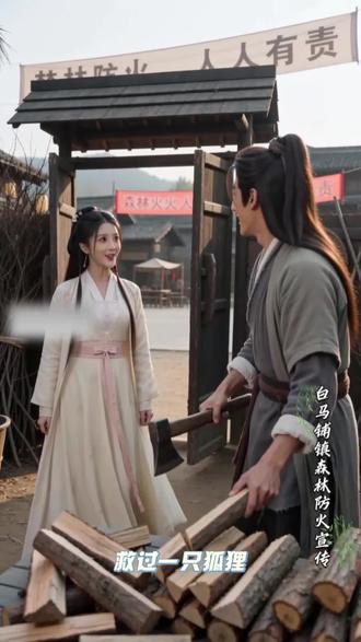 你是那只狐狸,还是那个苹果,还是那堆柴火#邵氏电影 #雪山 #苹果 #反转 森林防火人人有责!