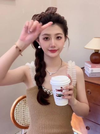 英伦风格子蝴蝶结发箍高级感简约高颅顶头箍#发型教程 #减龄气质 #发箍控 #明星同款发型 #教你变美