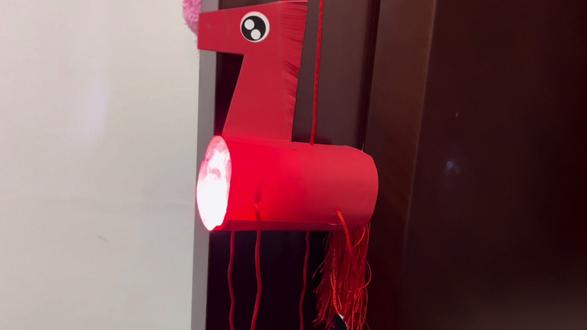 小马灯笼,小马好玩的,手工#手工