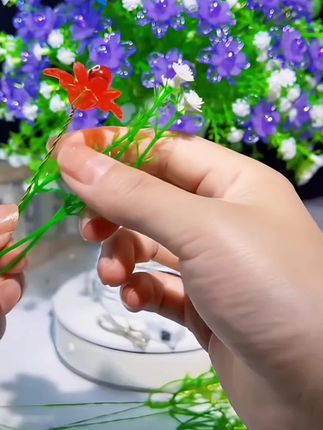 #幸福满天星 #手工 #手工diy #摆件