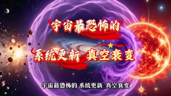 探索宇宙 第43集 宇宙最恐怖的“系统更新”:真空衰变,一场无法预警的格式化#独步寰宇#天文地理#伙伴计划#真空衰变#细思极恐 原创作品AI赋能