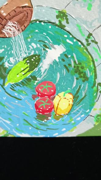 3分钟画完童年的夏天✨老井凉瓜太治愈了
2. 丙烯马克笔|一口老井,装下整个盛夏的清凉
3. 新手也能画的治愈系田园风|老井蔬果步骤教程
先画浅灰色的石质井台,再叠上红砖色的地面,最后画一只棕褐色的木桶,加上白色箍条,复古感立刻就有了。
用深浅不同的蓝绿色铺出井水,再用白色画出水流和水波纹,让画面动起来,清凉感瞬间拉满!
接着画水里的蔬果:翠绿的黄瓜、带着星点的番茄,还有一颗黄澄澄的甜椒,用高饱和颜色突出夏天的鲜活。
最后在井边添上爬藤绿叶,用深绿色点出斑驳树影,让画面更有生活气息,一幅治愈的老井纳凉图就完成啦~
这样一幅充满烟火气的夏日画,你学会了吗?评论区告诉我,你小时候也这样泡过蔬果吗?#丙烯 #跟着抖音学画画 #插图 #绘画 #绘画过程 @抖音创作小助手 @抖音小助手