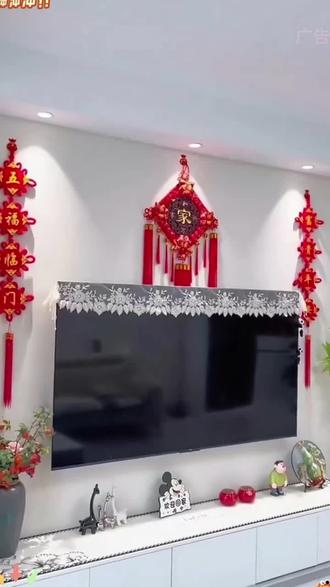 【2026闪耀实心鎏金大葫芦】手编桃木中国结客厅家居福字背景