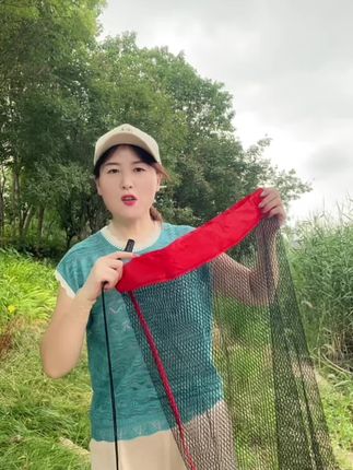 加厚速干谷麦鱼护便携鱼护,大容量收纳方便#鱼护#谷麦鱼护#隐形鱼护