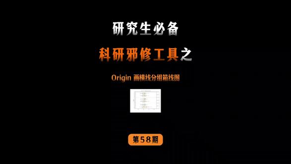 origin画横线分组箱线图
#origin #好写作AI #haoxiezuo智能写作 #origin绘图 #科研绘图