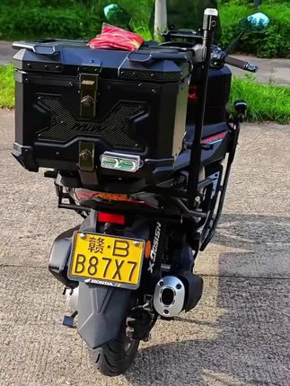 长途摩托车改装旗杆摩旅车载骑行装饰旗杆铝合金加长加粗户外支架