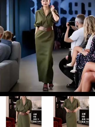 #韩系穿搭 #优雅气质女人味十足 #气质连衣裙 #穿出自信穿出美丽 #洋气减龄连衣裙