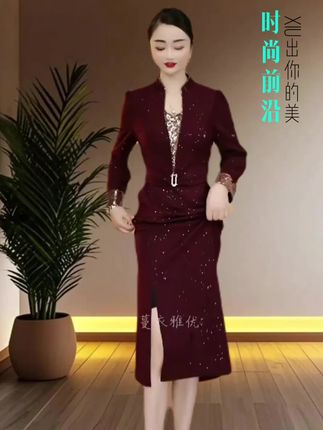#优雅气质 #婚礼妈妈礼服 #婚庆礼服 #气质女人 #每日分享