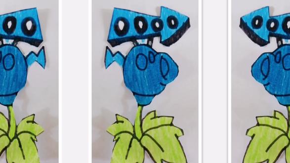 6岁小朋友画植物大战僵尸电能豌豆,大家觉得怎么样?来围观涂画 #儿童简笔画 #简笔画 #创意简笔画 #儿童画 #创意 #绘画 #创意美术 #涂鸦 #可爱简笔画 #少儿美术