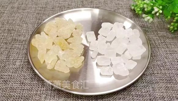 今天才知道,白冰糖和黄冰糖的用途区别这么大,学会别再买错了 #冰糖