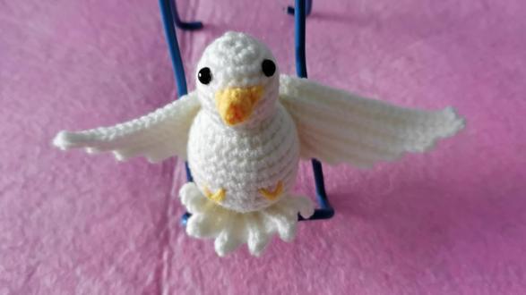 一款和平鸽的钩法分享给大家