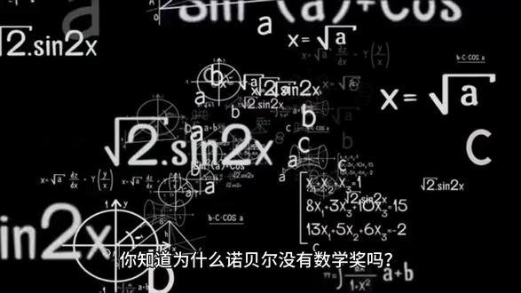 你知道为什么诺贝尔没有数学奖吗#科学家 #诺贝尔奖