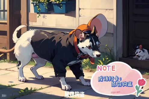 成语打卡:鼠窃狗盗 #成语打卡 #中华传统文化 #少儿文学常识