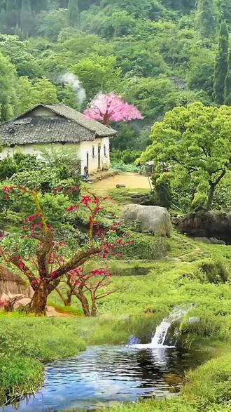 退休生活乡村游 #乡村游