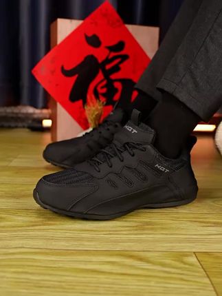红蜻蜓男鞋秋冬户外运动鞋男士正版休闲鞋开车专用舒适跑鞋