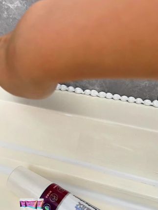 家里橱柜灶台、马桶卫浴缝隙的玻璃胶发黑发黄发霉的用这款封边胶,耐脏防霉还环保#塑钢泥#防水#防潮#防霉#缝隙#美缝