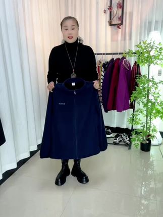 Romon/罗蒙男士外套加厚保暖抓绒衣户外宽松休闲摇粒绒上衣男秋冬