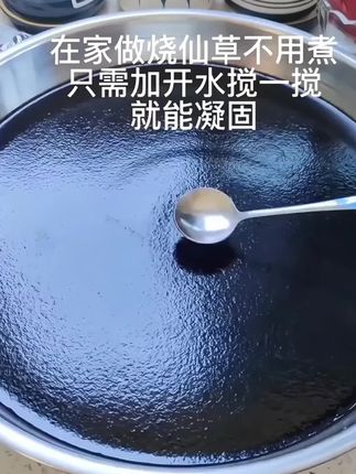 奶茶店用到的烧仙草,奶茶好搭档#烧仙草,春季踏青,好吃哦!