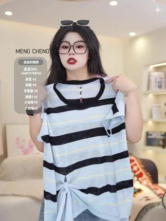 爱了爱了 这件软乎乎小短袖微胖女生必入