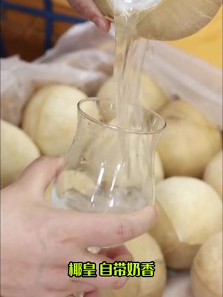 #快来一起尝个鲜 #泰国椰皇 椰肉也好吃,新鲜到货#天然电解质水 #孕妈 #水果