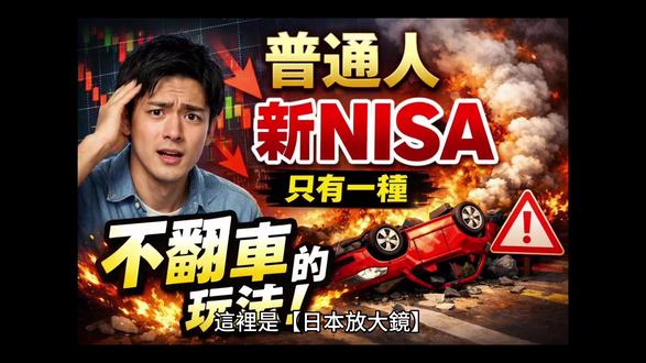 普通人,新NISA只有一種不翻車的玩法 普通人,新NISA只有一種不翻車的玩法