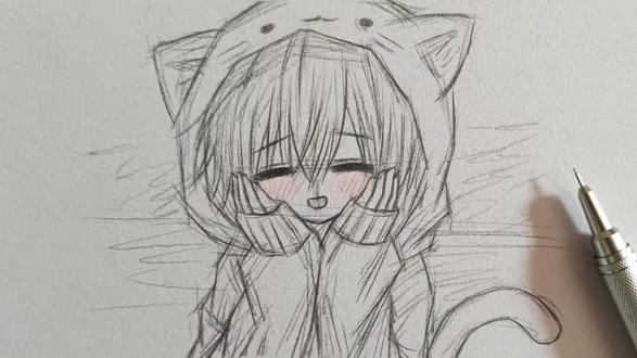 这样画太简单了,动漫男生的画法一看就会!快来和我一起画 快来和我一起画动漫吧#手绘 #画画 #摸鱼 #零基础学画画 #手绘教程