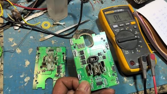 大艺款锂电池保护板检修方法 最后有原理图