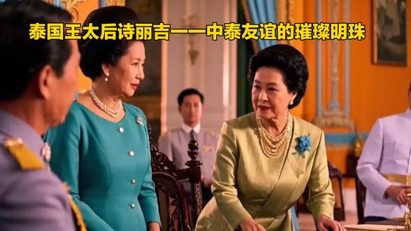 泰国王太后诗丽吉一一中泰友谊的美丽使者 #正能量