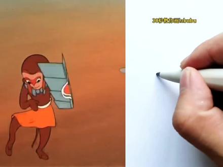 第8集 #大闹天宫 #简笔画可爱小图案