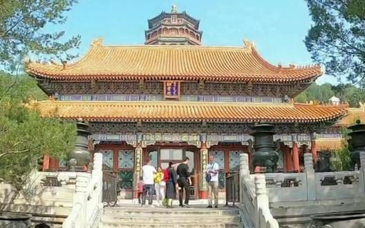 坐在家里逛颐和园……走进佛香阁
