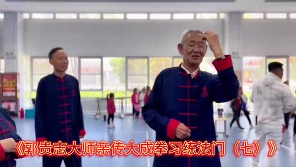 《郭贵志大师亲传大成拳习练法门(七)》