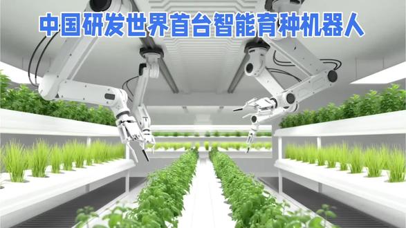 中国研发世界首台智能育种机器人