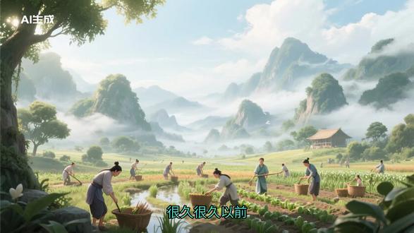 女娲补天#民间故事 天塌地陷后,女娲寻五彩石炼浆补天,斩巨龟四腿撑天,堵洪水灭大火,救百姓于危难。#民间神话故事 #AI创作