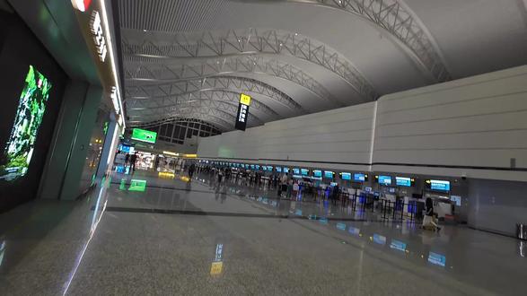 探索新建成的双流机场T1出发层