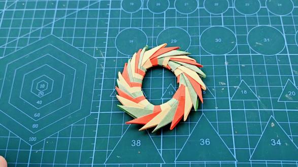 哪吒风火轮 #折纸教程