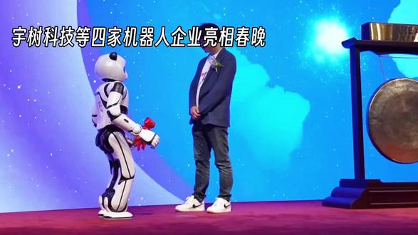 宇树科技等四家机器人企业为春晚席位豪掷千金 #机器人大战 #高科技创新#国产之光