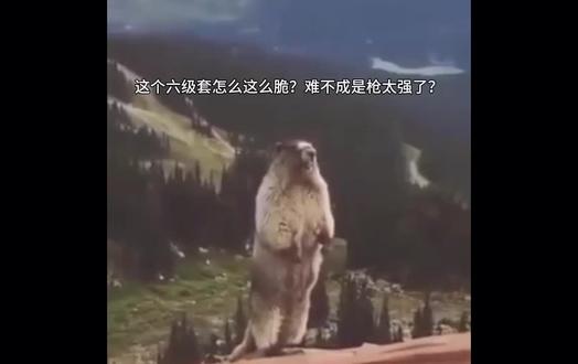 三角洲的六级套还是太脆了 #射击游戏 #操作