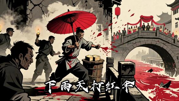 下雨天打红伞 #民间 #诡异故事 #惊悚悬疑