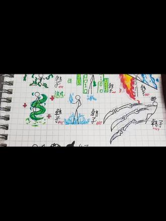 昨天那个没做完,重新发一个大家不要介意 #火柴人绘画